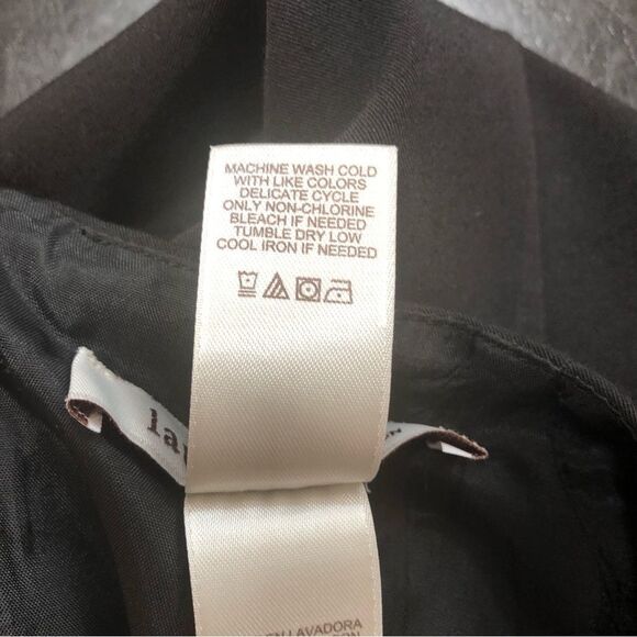 Laundry fitted black cap sleeve dress women’s size 6 - Picture 7 of 10